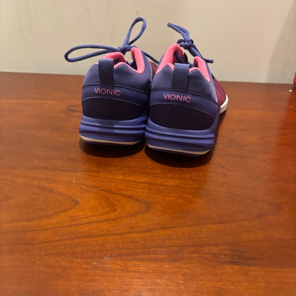 Vionic Adley Knit Athletic Sneakers in Purple Pink Size 9.5 - Picture 4 of 7